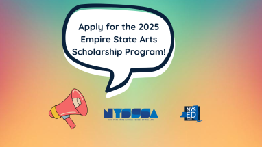 Apply for the 2025 Empire State Arts Scholarship Program!